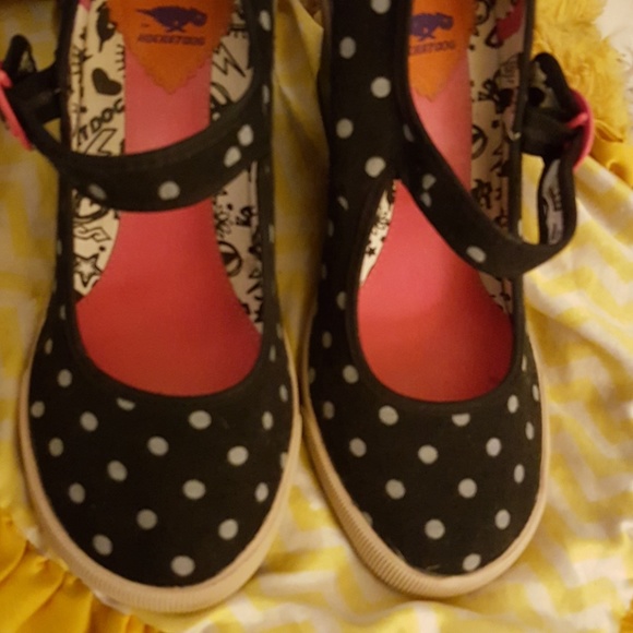 rocket dog polka dot shoes